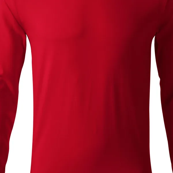 Eng anliegendes Herren T-Shirt mit langen Ärmeln - Leicht taillierter Schnitt