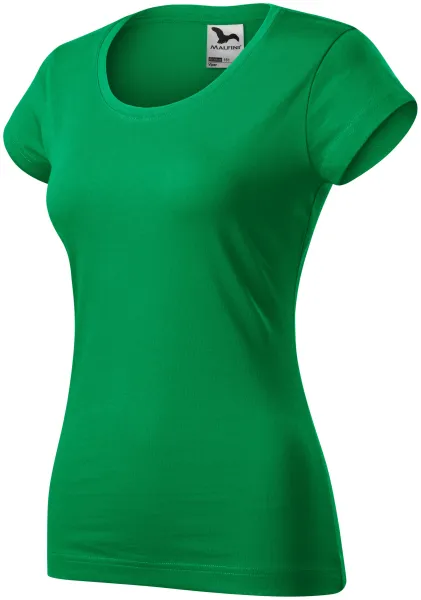 Slim Fit Damen T-Shirt mit rundem Halsausschnitt - Bequemes Damen-T-Shirt aus Baumwolle