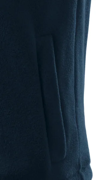 Klassische Fleeceweste - Praktische Taschen mit Reißverschluss