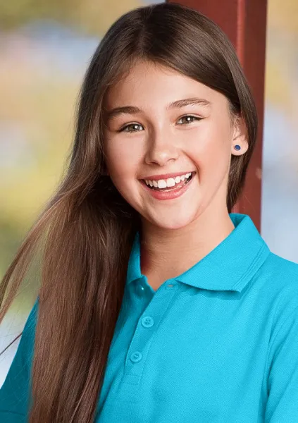 Polo-Shirt für Kinder - 3-Knopf-Verschluss