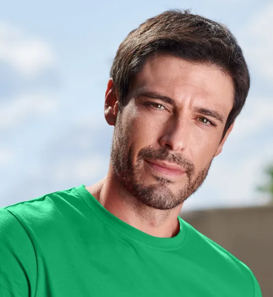 Das einfache T-Shirt der Männer - Klassischer Rundhalsausschnitt