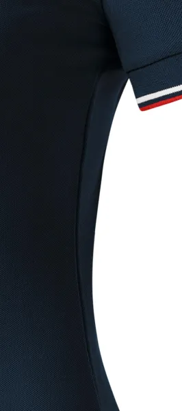 Klassisches Poloshirt für Damen - Schnitt mit Seitennähten