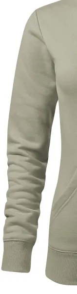 Damen Sweatshirt mit Kapuze ohne Reißverschluss - Klassische lange Ärmel