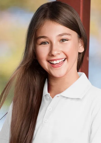 Polo-Shirt für Kinder - 3-Knopf-Verschluss