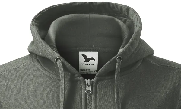 Damen Hoodie mit Kapuze - Kapuze mit Kordelzügen