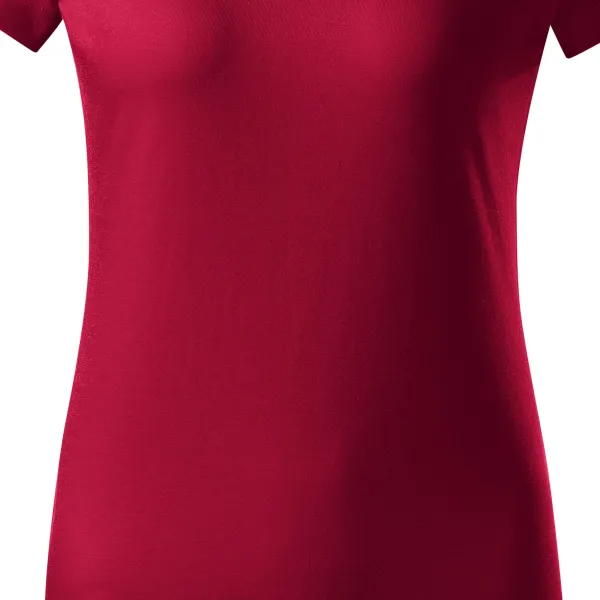 Damen einfaches T-Shirt - Sanft taillierter Schnitt