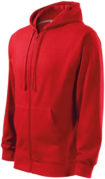 Herren Sweatshirt mit Kapuze - Herren-Kapuzenpullover mit Reißverschluss