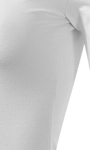 Damen T-Shirt mit langen Ärmeln - Schnitt mit Seitennähten