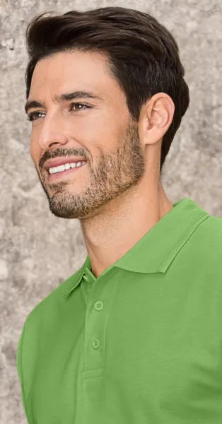 Loses Poloshirt der Männer - 3-Knopf-Verschluss