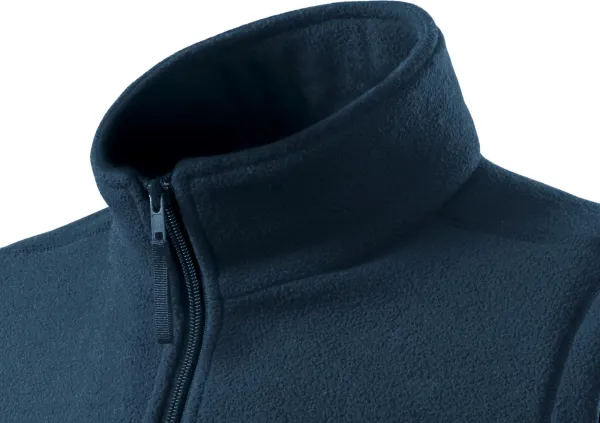 Klassische Fleeceweste - Hochgestellter Kragen zum Schutz vor Kälte im Nacken