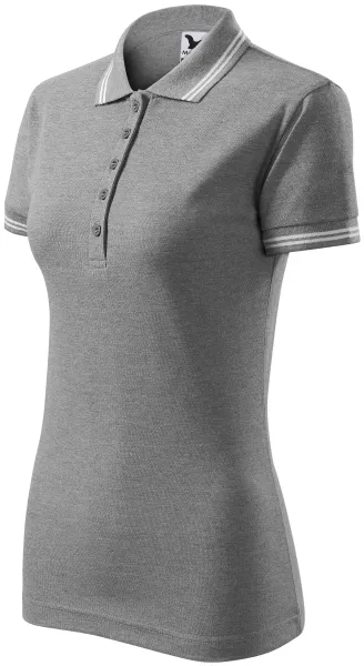 Kontrast-Poloshirt für Damen - Bequemes Damen-Poloshirt für jeden Tag