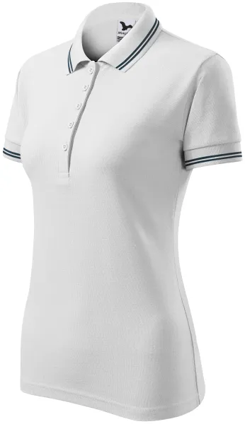Kontrast-Poloshirt für Damen - Bequemes Damen-Poloshirt für jeden Tag