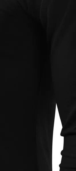 Langärmliges T-Shirt für Männer - Schnitt mit Seitennähten