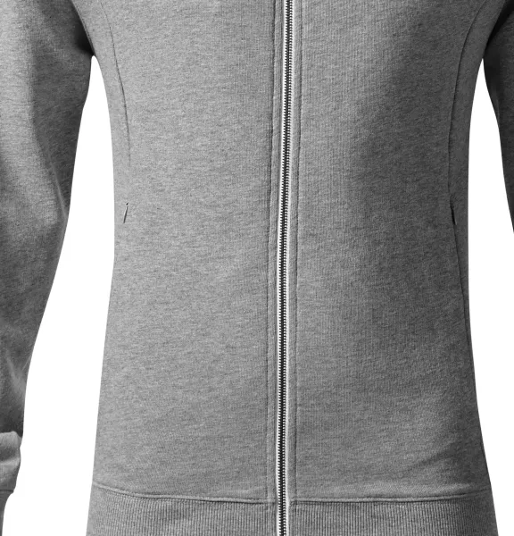 Herren Sweatshirt mit versteckten Taschen - Lockere Passform mit Seitennähten
