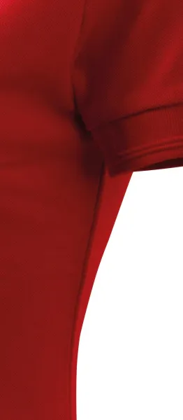 Damen elegantes Poloshirt - Schnitt mit Seitennähten