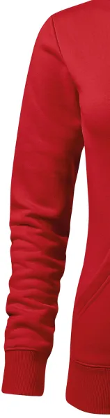 Damen Sweatshirt mit Kapuze ohne Reißverschluss - Klassische lange Ärmel