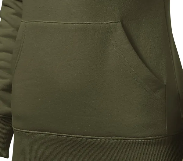 Damen Sweatshirt mit Kapuze ohne Reißverschluss - Beutel im Känguru-Stil