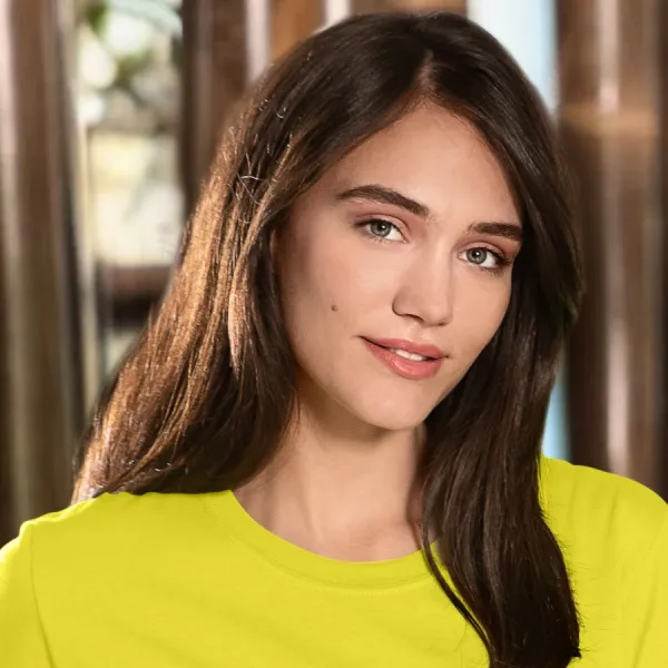 Damen klassisches T-Shirt - Klassischer Rundhalsausschnitt