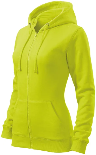 Damen Hoodie mit Kapuze - Damen-Sweatshirt mit Reißverschluss und Kapuze