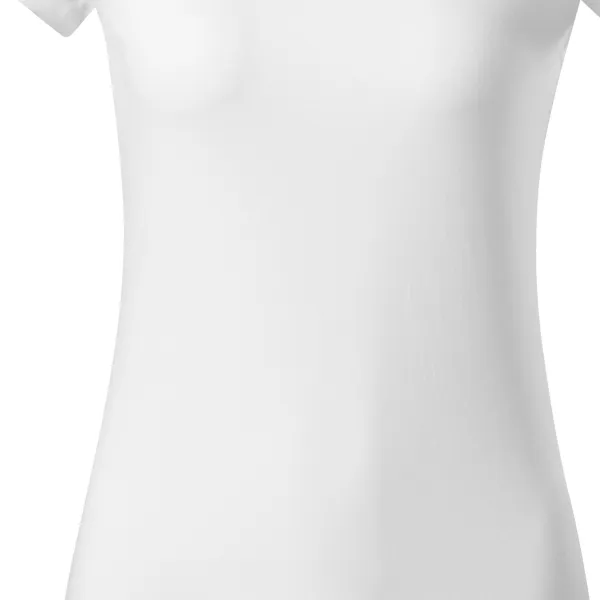 Slim Fit Damen T-Shirt mit V-Ausschnitt - Sanft taillierter Schnitt