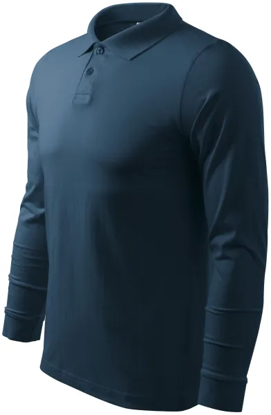 Langärmliges Poloshirt für Herren - Polohemd aus Baumwolle für Herren