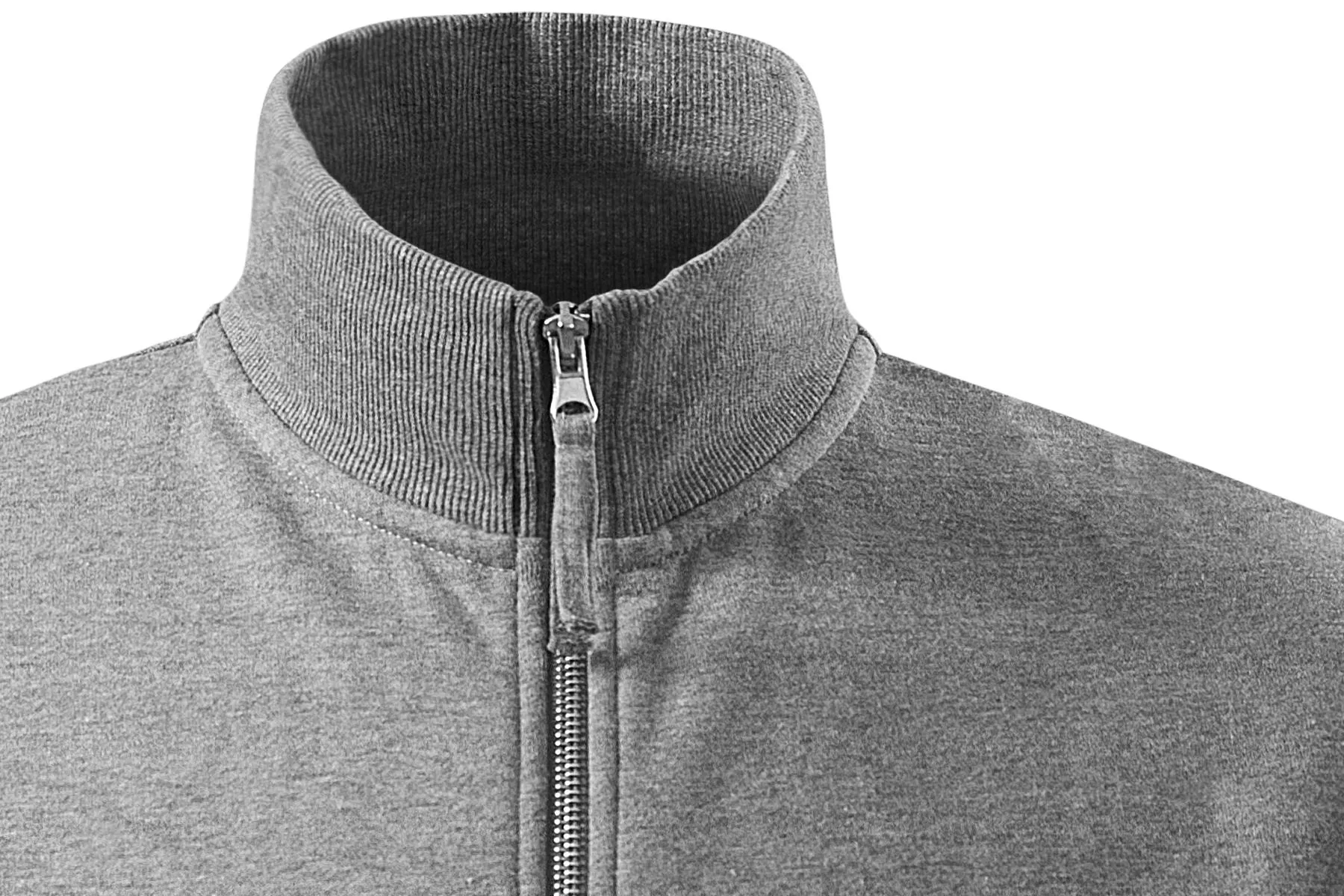 Herren-Sweatshirt Ohne Kapuze – 3D-Druck, Glänzend-metallisch, Rundhals, Langarm, Aus Baumwollmix