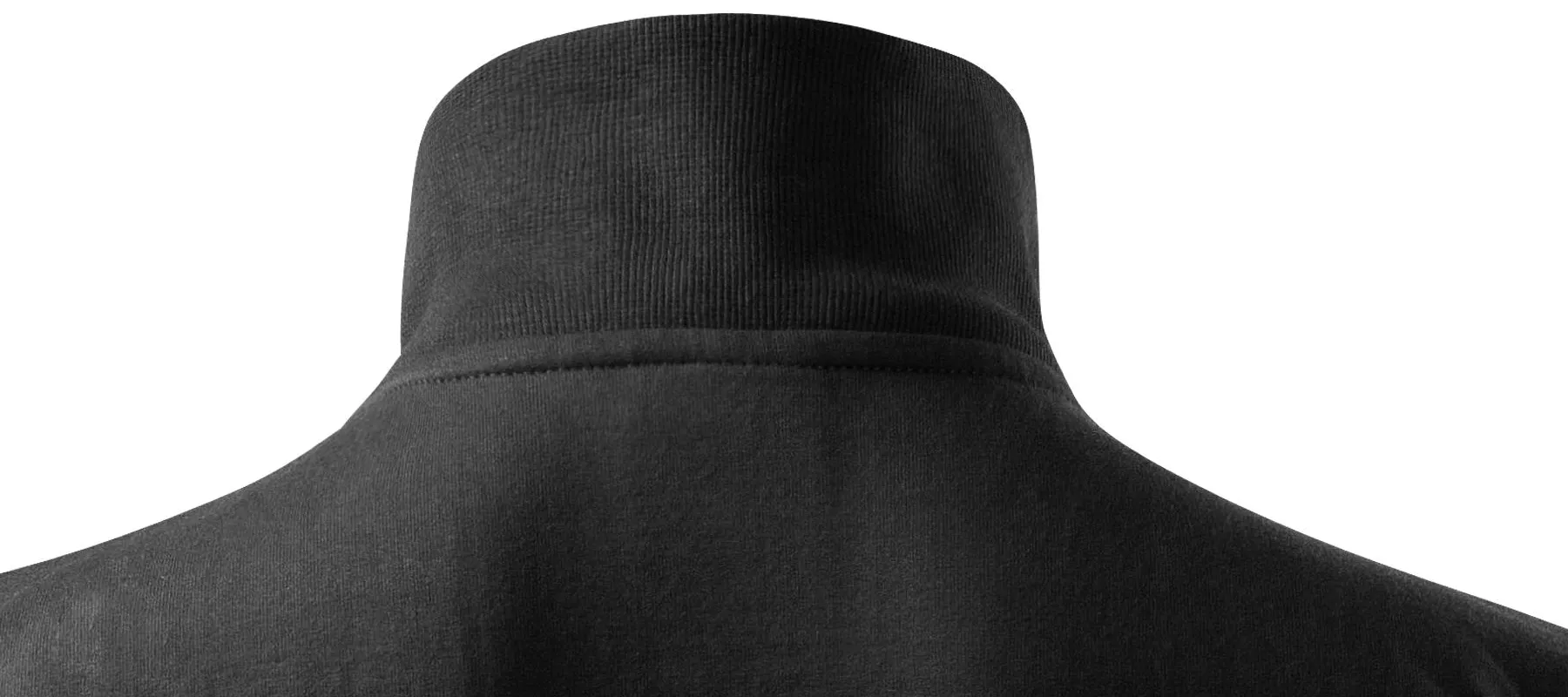 Damen Sweatshirt ohne Kapuze - Hoher Kragen